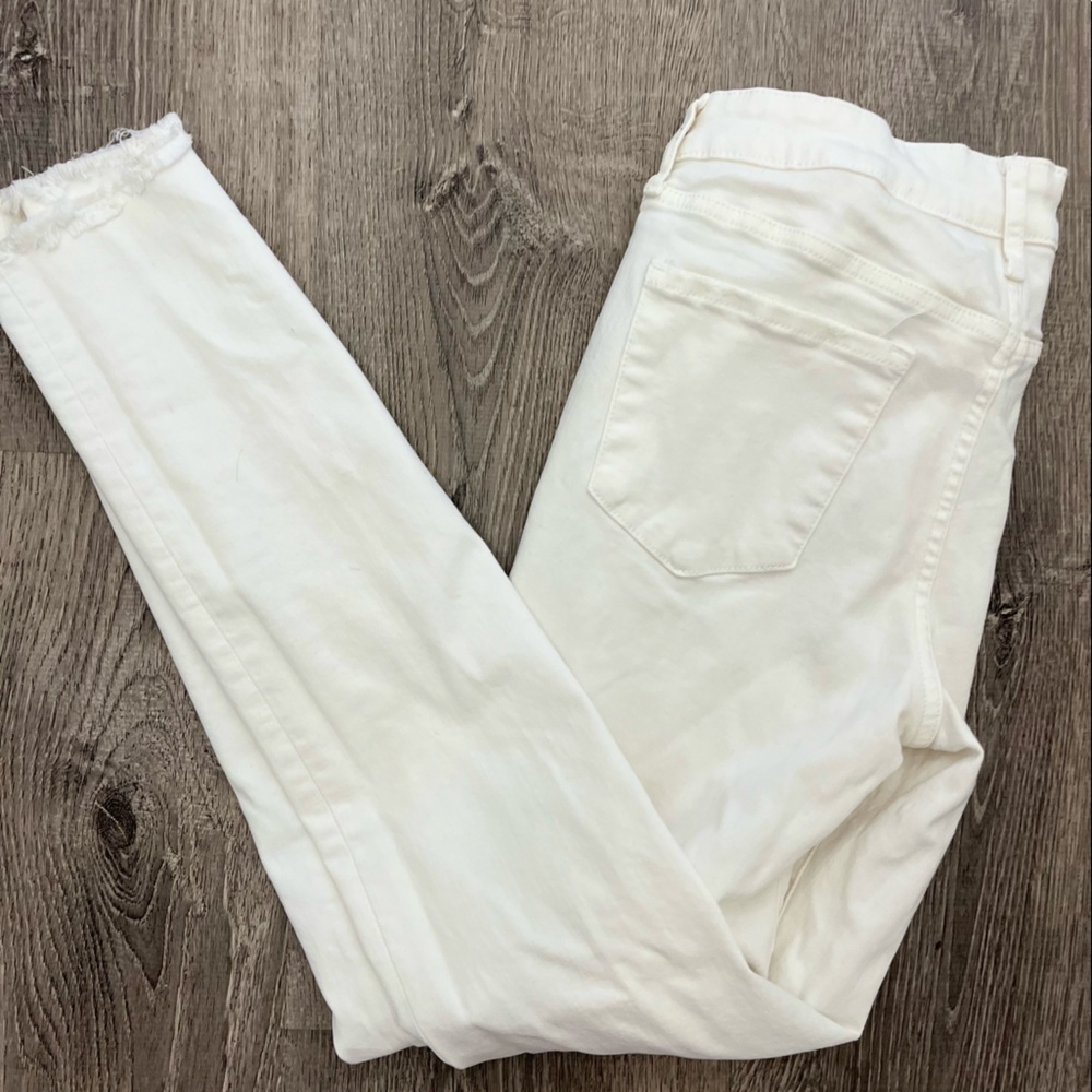 Articles Of Society White Distressed Jeans